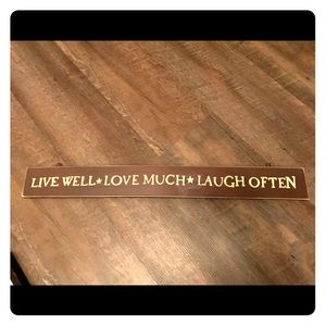 Home decor sign